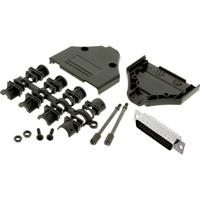 MH Connectors MHDTPPK25HD44MSK D-sub male connectorset 180 ° Aantal polen: 25 Soldeerkelk 1 stuk(s)