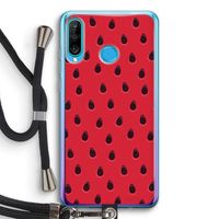 Watermelon: Huawei P30 Lite Transparant Hoesje met koord