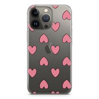 Ondersteboven verliefd: iPhone 13 Pro Transparant Hoesje
