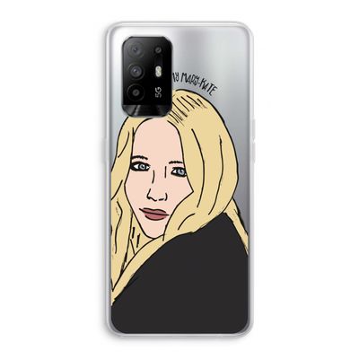 Mary Kate: Oppo A95 5G Transparant Hoesje