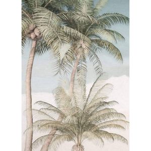 Fotobehang - Palm Oasis 200x280cm - Vliesbehang