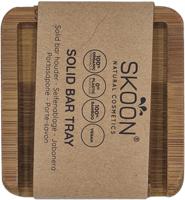 Skoon Solid bar tray - 1 bar - all bamboo