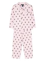 POLO RALPH LAUREN KIDS pyjama à motif Polo Bear (lot de deux) - Rose