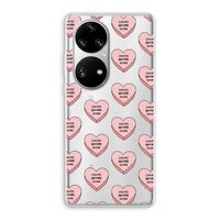 Chicks before dicks: Huawei P50 Pro Transparant Hoesje