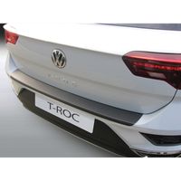Bumper beschermer passend voor Volkswagen T-Roc 11/2017- Zwart GRRBP632 - thumbnail