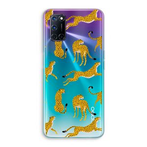 Luipaard: Oppo A92 Transparant Hoesje
