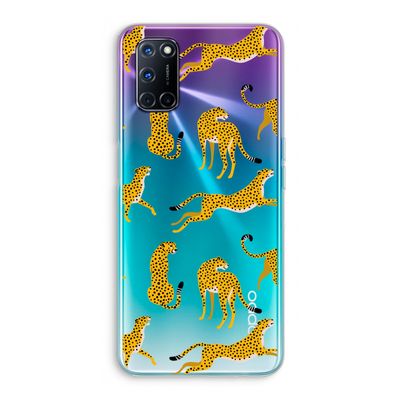 Luipaard: Oppo A92 Transparant Hoesje