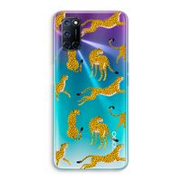 Luipaard: Oppo A92 Transparant Hoesje