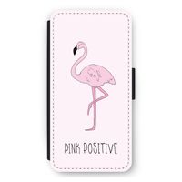 Pink positive: iPhone 12 Pro Max Flip Hoesje