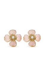 Goossens boucles d'oreilles Trefle à quartz - Rose - thumbnail