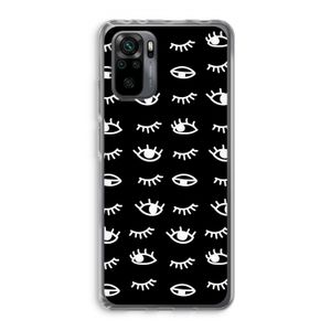 Eye pattern #3: Xiaomi Redmi Note 10 Pro Transparant Hoesje