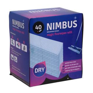 Nimbus magic vloerdoekjes navulling 40 stuks 28x22 cm