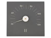 Rento aluminium thermometer vierkant - Grijs Rento aluminium thermometer vierkant - Grijs