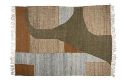 Vloerkleed Pavilion 200x300 Natural Green Brown Vloerkleed Pavilion 200x300 Natural Green Brown