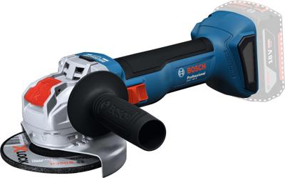 Bosch Professional GWX 18V-8 Accu haakse slijper 125mm X-Lock 18V Basic Body - 06019N9100