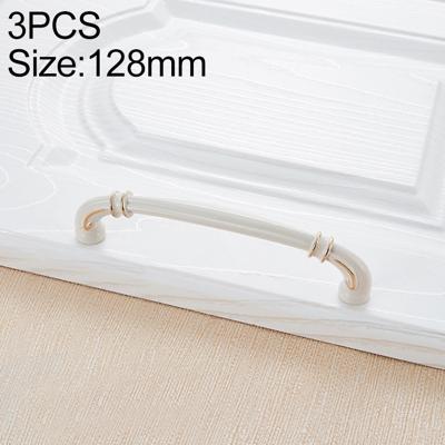 3 stuks 6569_128 ivoor kabinet garderobe handvat