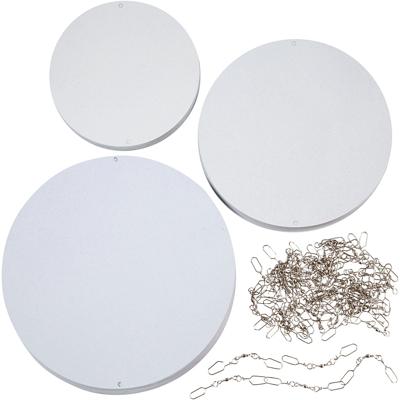 Creativ Company Mobielen blanco, d 12+15+18 cm, 300 gr, 20 set/ 1 doos