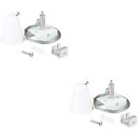 3-fase Spanningsrail Ophangset 2-pack - 1 Meter Wit