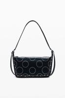 Schoudertas met studs - BLACK - U
