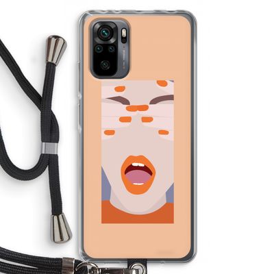 Surprise: Xiaomi Redmi Note 10 Pro Transparant Hoesje met koord