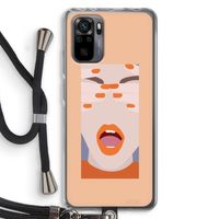Surprise: Xiaomi Redmi Note 10 Pro Transparant Hoesje met koord