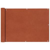 VidaXL Balkonscherm oxford textiel 75x600 cm terracotta VidaXL Balkonscherm oxford textiel 75x600 cm terracotta