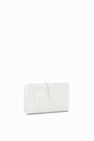 Middelgrote portemonnee met patch - WHITE - U