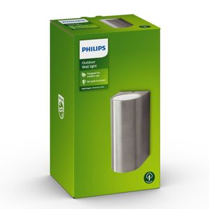 Nightingale muurlamp RVS - Philips