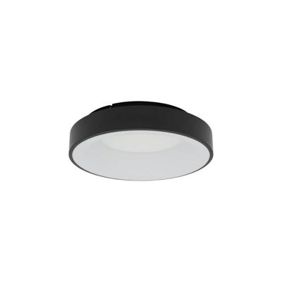 Lyora Ronde plafondlampNikki Round zwart Ø 38cm - 11206