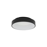 Lyora Ronde plafondlampNikki Round zwart Ø 38cm - 11206