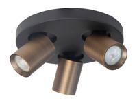 Highlight OpbouwspotOliver 3-lichts brons - S7157.32