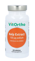 VitOrtho Kelp Extract (150mcg Jodium) Tabletten 200st - thumbnail