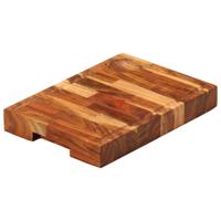 VidaXL Hakblok 30x21x4 cm massief acaciahout