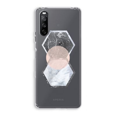 Creatieve toets: Sony Xperia 10 III Transparant Hoesje