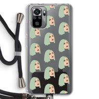 King Kylie: Xiaomi Redmi Note 10S Transparant Hoesje met koord