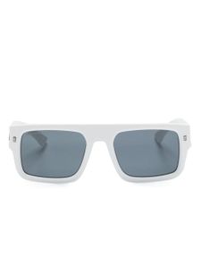 DSQUARED2 EYEWEAR lunettes de soleil à monture pilote - Blanc