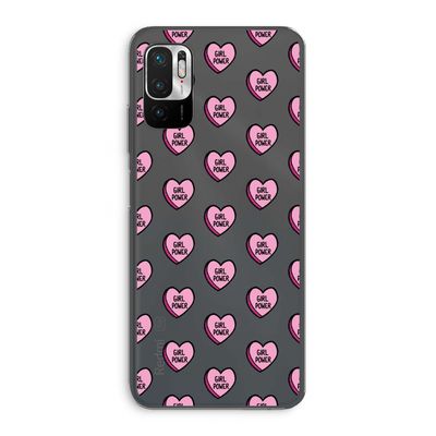 GIRL POWER: Xiaomi Redmi Note 10 5G Transparant Hoesje