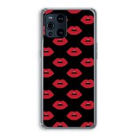 Lips: Oppo Find X3 Transparant Hoesje