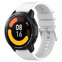 Siliconen sportband - Wit - Xiaomi Mi Watch / Xiaomi Watch S1 / S1 Pro / S1 Active / Watch S2 - thumbnail
