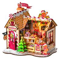 Robotime Peperkoek huisje Gingerbread House DIY Modelbouw Knutselen