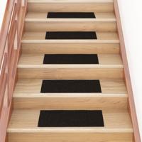 VidaXL Trapmatten zelfklevend 15 stuks 60x25 cm donkerbruin rechthoekig VidaXL Trapmatten zelfklevend 15 stuks 60x25 cm donkerbruin rechthoekig