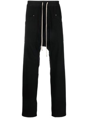 Rick Owens DRKSHDW pantalon sarouel à taille à lien de resserrage - Noir