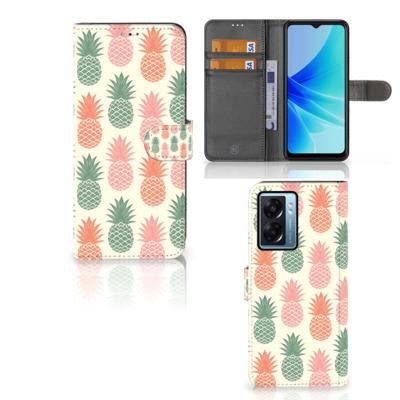 OPPO A77 5G | A57 5G | Book Cover | Ananas