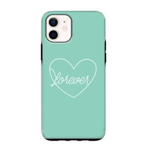 Forever heart pastel: iPhone 12 mini Tough Case