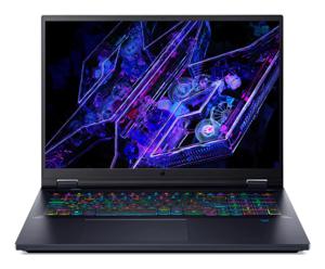 Acer Predator Helios 18 PH18-72-98BX Intel® Core™ i9 i9-14900HX Laptop 45,7 cm (18") WQXGA 64 GB DDR5-SDRAM 2 TB SSD NVIDIA GeForce RTX 4090 Wi-Fi 7 (802.11be) Windows 11 Home Zwart