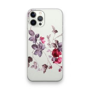 Mooie bloemen: iPhone 12 Pro Transparant Hoesje