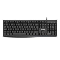 Toetsenbord Nilox NXKBE000013 Zwart Qwerty Spaans