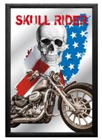 Skull Rider Mancave spiegel