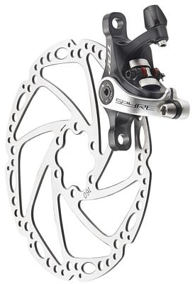 Shimano Mechanische schijfremset spyre voor zwart/zilver