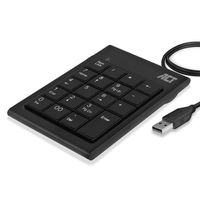 ACT AC5480 numeriek toetsenbord universeel USB zwart - thumbnail